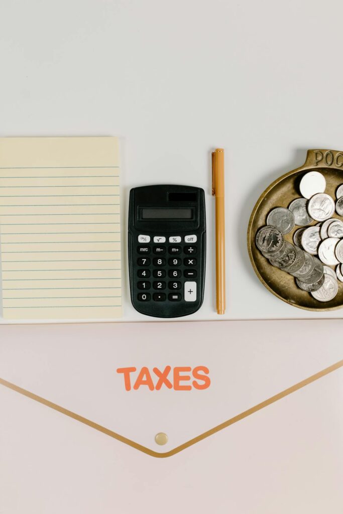 Tools used for doing taxes