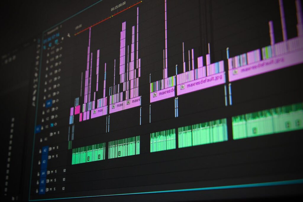 Music files in a DAW